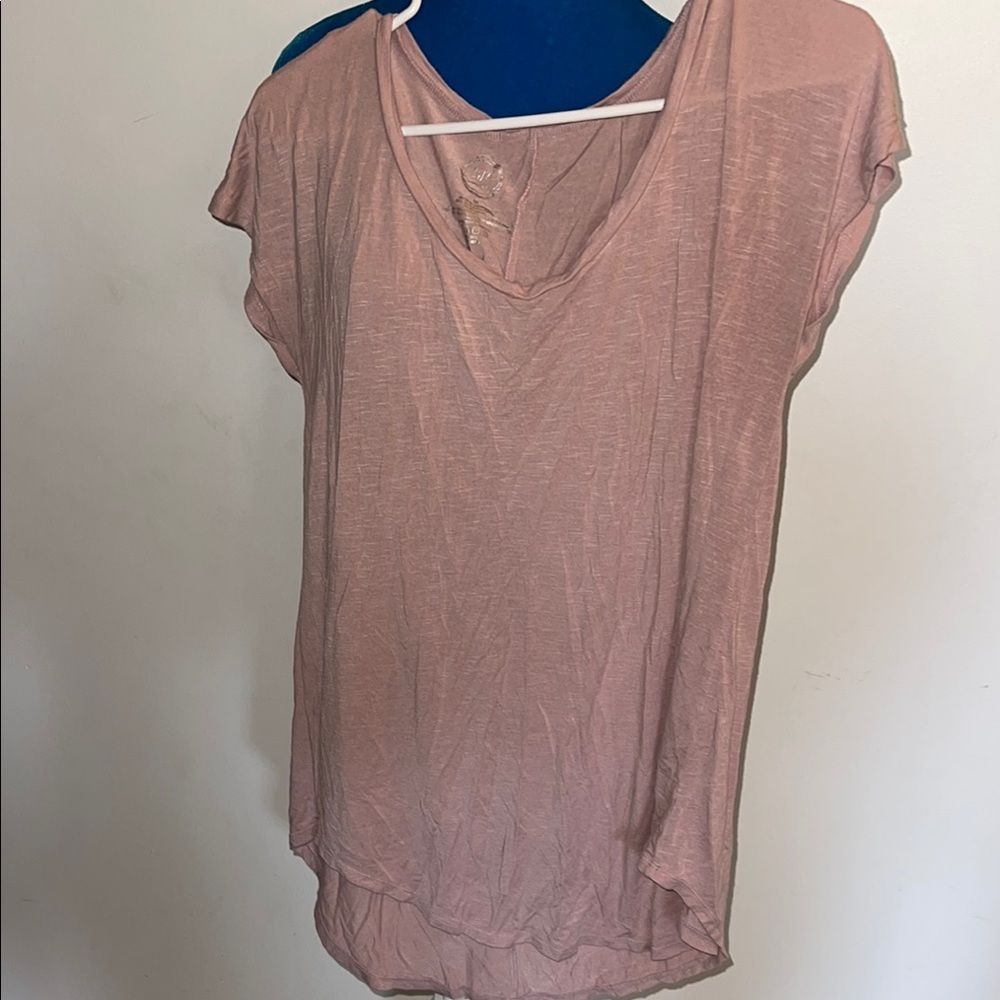 Maurices Blush Pink Short Sleeve Tee